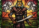 Zar Ojanen, Scion of Efrava Art Card [Dominaria United Art Series] - Destination Retro