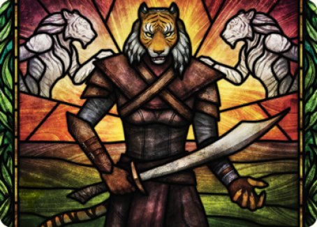 Zar Ojanen, Scion of Efrava Art Card [Dominaria United Art Series] - Destination Retro