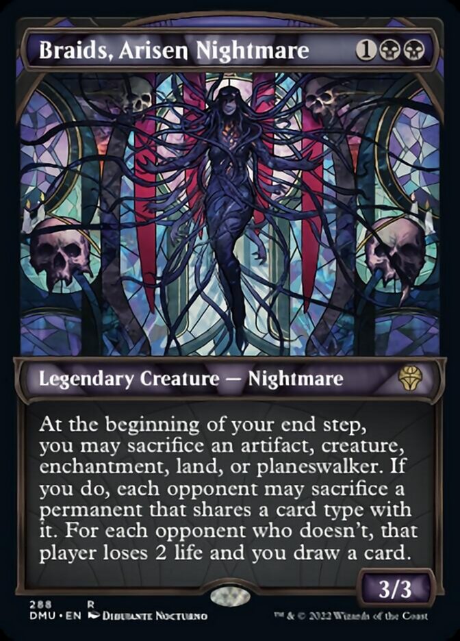 Braids, Arisen Nightmare (Showcase) [Dominaria United] - Destination Retro