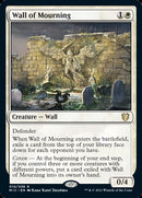 Wall of Mourning [Innistrad: Midnight Hunt Commander] - Destination Retro