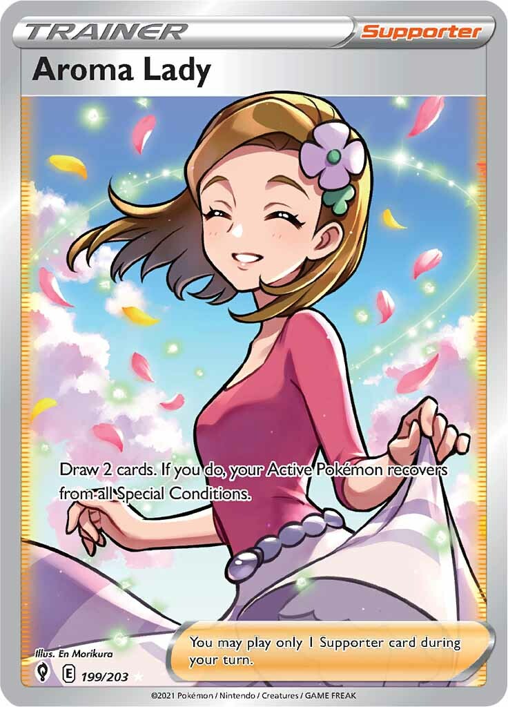 Aroma Lady (199/203) [Sword & Shield: Evolving Skies] - Destination Retro