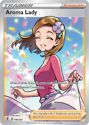 Aroma Lady (199/203) [Sword & Shield: Evolving Skies] - Destination Retro