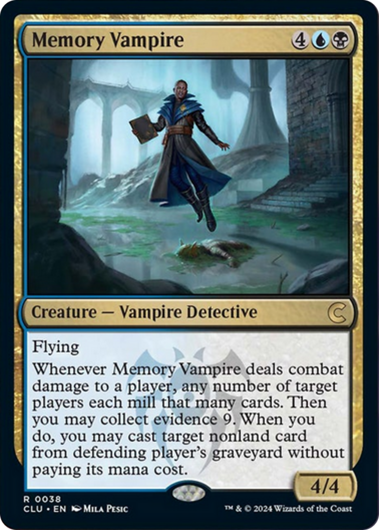 Memory Vampire [Ravnica: Clue Edition] - Destination Retro