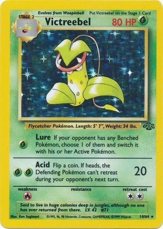 Victreebel (14/64) [Jungle Unlimited] - Destination Retro