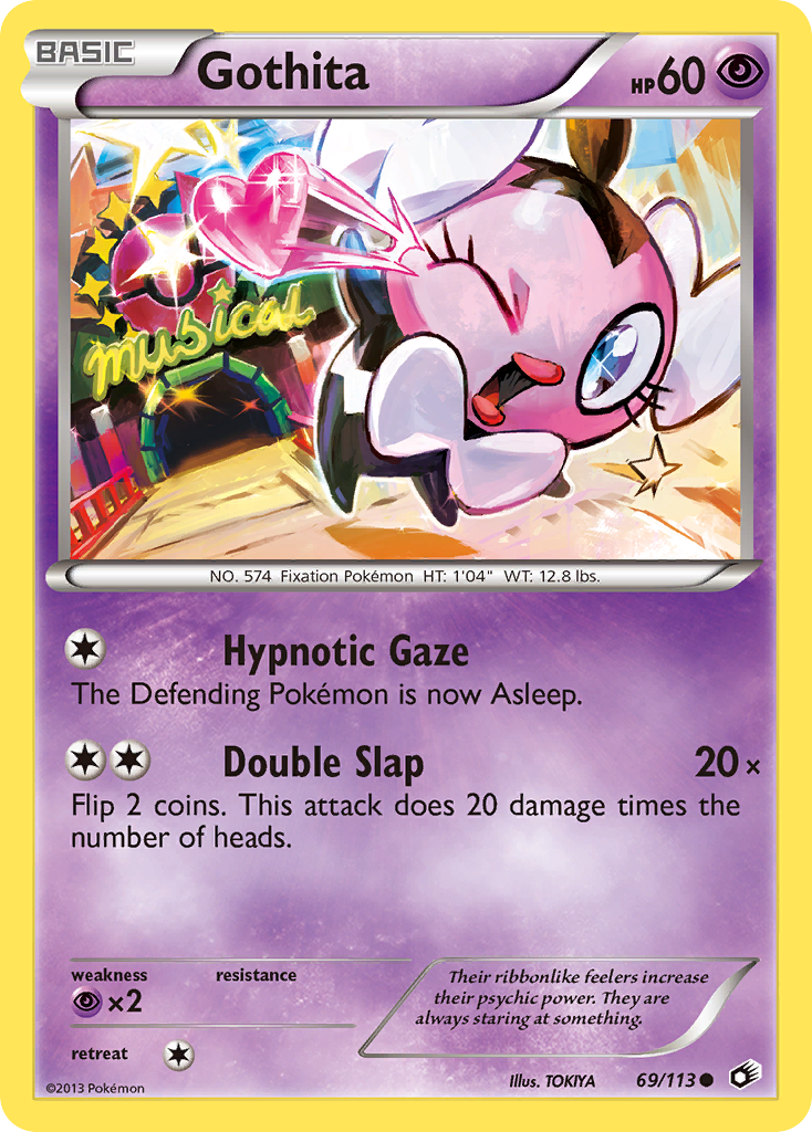 Gothita (69/113) [Black & White: Legendary Treasures] - Destination Retro