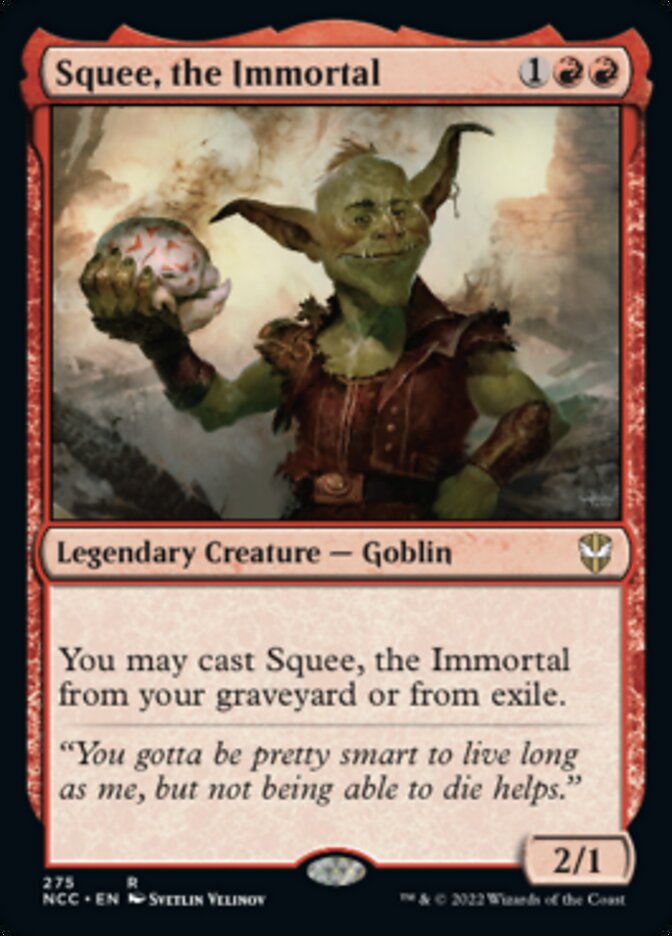 Squee, the Immortal [Streets of New Capenna Commander] - Destination Retro
