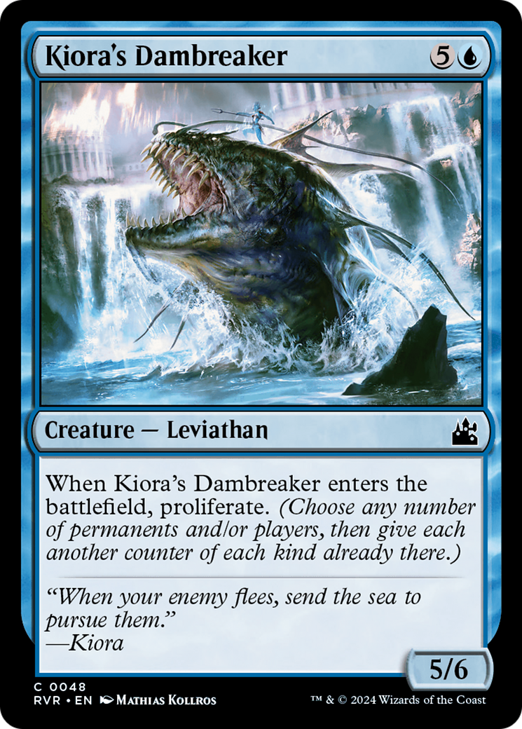 Kiora's Dambreaker [Ravnica Remastered] - Destination Retro