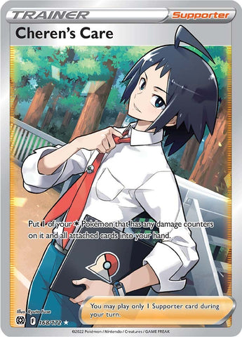 Cheren's Care (168/172) [Sword & Shield: Brilliant Stars] - Destination Retro