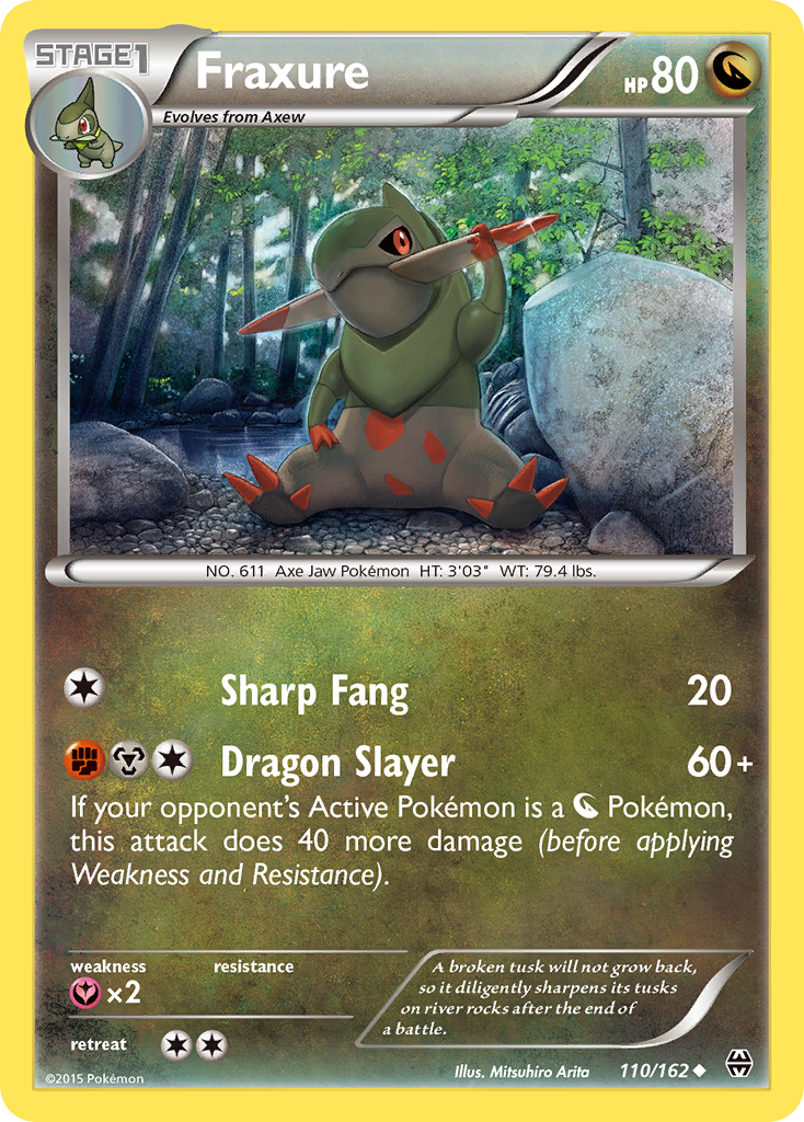 Fraxure (110/162) [XY: BREAKthrough] - Destination Retro