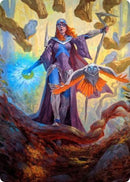 Kasmina, Enigma Sage Art Card [Strixhaven: School of Mages Art Series] - Destination Retro