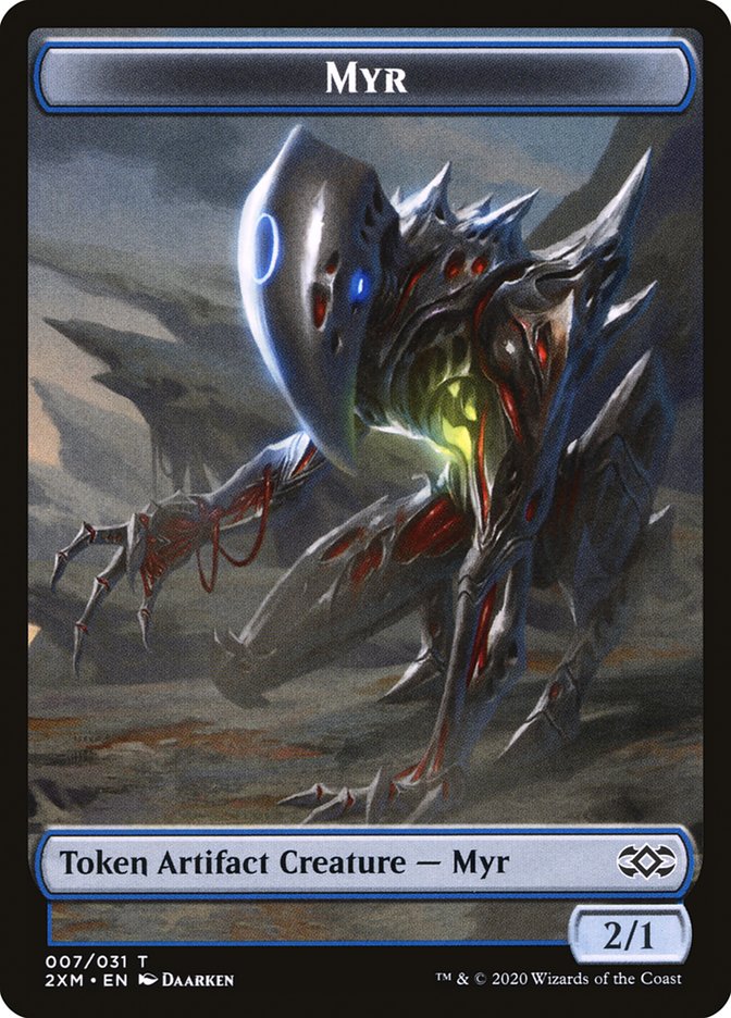 Myr (007/031) [Double Masters Tokens] - Destination Retro