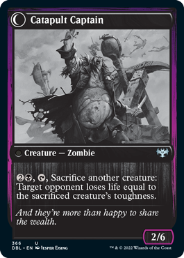 Catapult Fodder // Catapult Captain [Innistrad: Double Feature] - Destination Retro