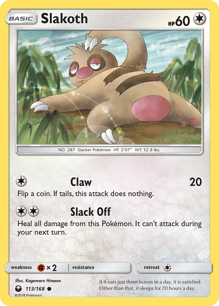 Slakoth (113/168) [Sun & Moon: Celestial Storm] - Destination Retro