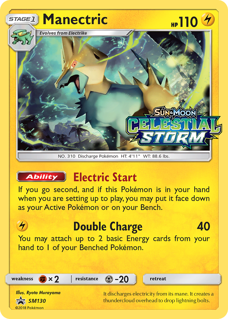 Manectric (SM130) [Sun & Moon: Black Star Promos] - Destination Retro