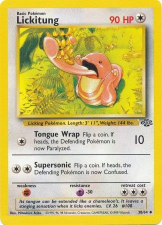 Lickitung (38/64) [Jungle Unlimited] - Destination Retro