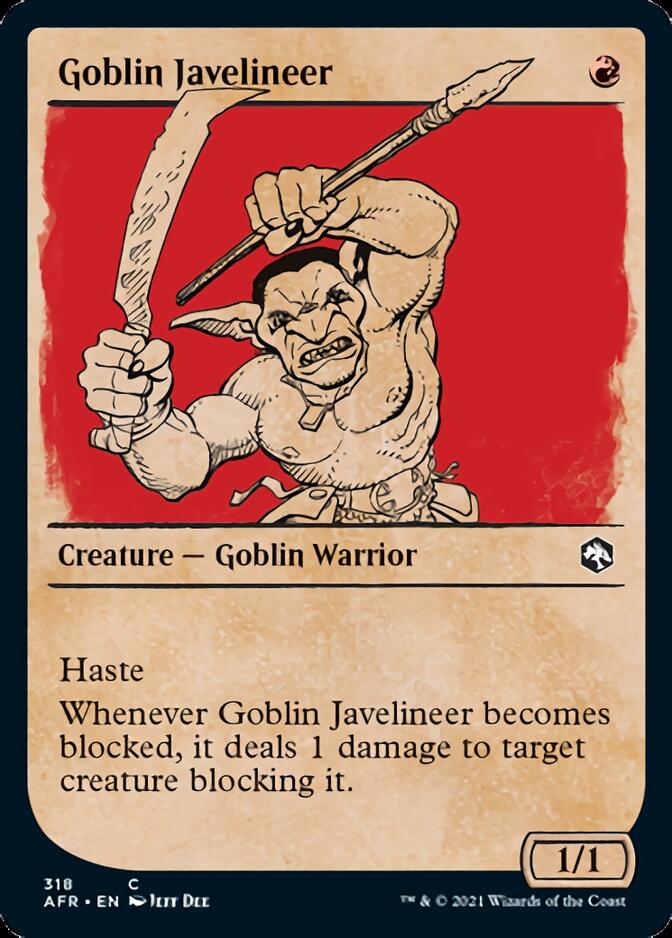 Goblin Javelineer (Showcase) [Dungeons & Dragons: Adventures in the Forgotten Realms] - Destination Retro