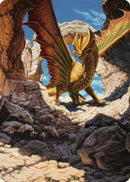 Ancient Brass Dragon Art Card (02) [Commander Legends: Battle for Baldur's Gate Art Series] - Destination Retro