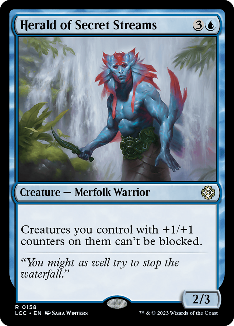 Herald of Secret Streams [The Lost Caverns of Ixalan Commander] - Destination Retro
