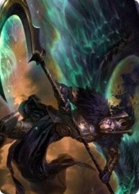 Vengeful Reaper Art Card [Kaldheim: Art Series] - Destination Retro