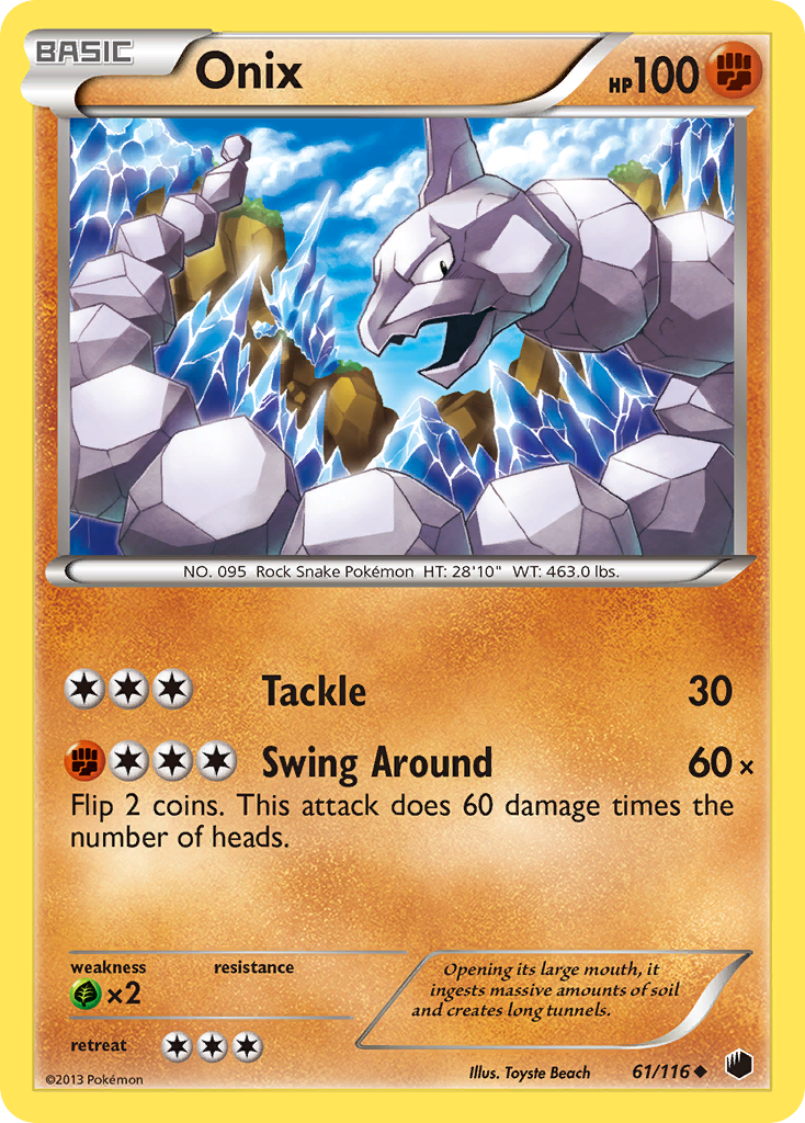 Onix (61/116) [Black & White: Plasma Freeze] - Destination Retro