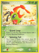 Yanma (50/115) [EX: Unseen Forces] - Destination Retro