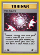 Max Revive (117/132) [Gym Challenge 1st Edition] - Destination Retro