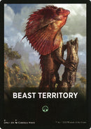 Beast Territory Theme Card [Dominaria United Tokens] - Destination Retro