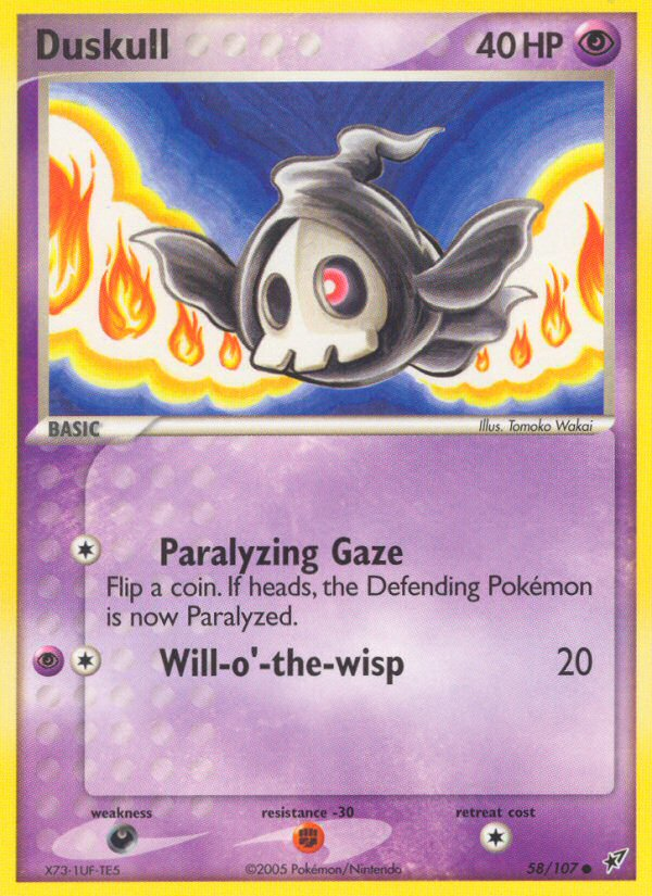 Duskull (58/107) [EX: Deoxys] - Destination Retro