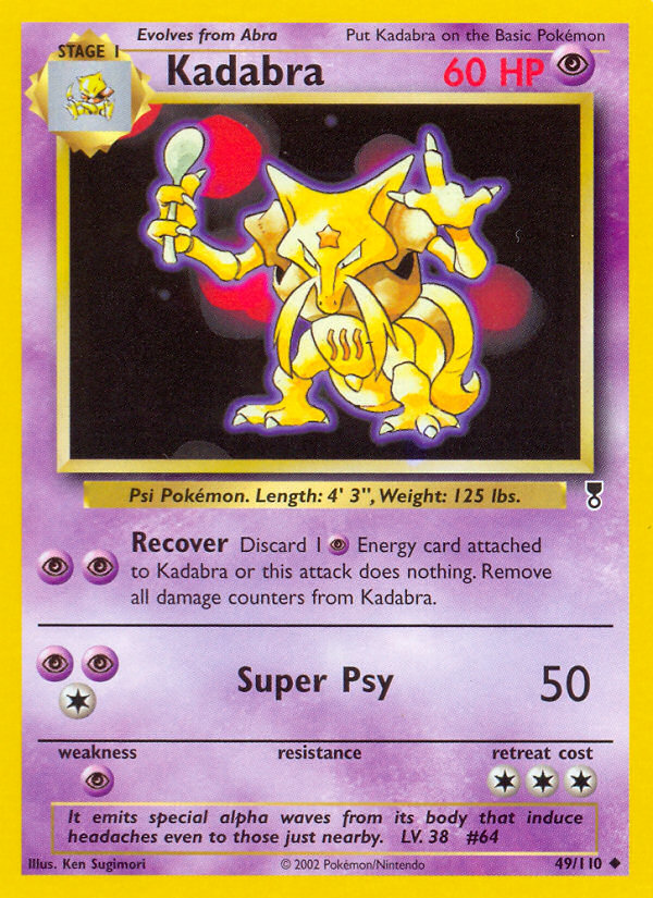 Kadabra (49/110) [Legendary Collection] - Destination Retro