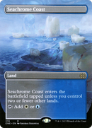 Seachrome Coast (Borderless Alternate Art) [Phyrexia: All Will Be One] - Destination Retro