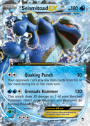 Seismitoad EX (20/111) [XY: Furious Fists] - Destination Retro