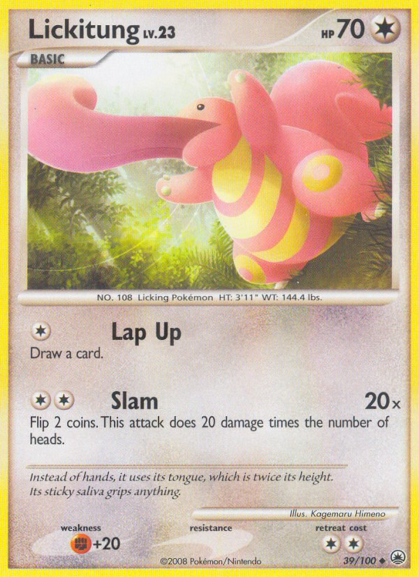 Lickitung (39/100) [Diamond & Pearl: Majestic Dawn] - Destination Retro