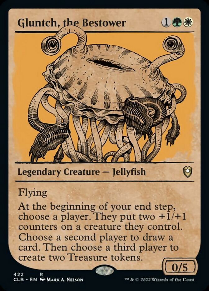 Gluntch, the Bestower (Showcase) [Commander Legends: Battle for Baldur's Gate] - Destination Retro