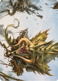 Canopy Baloth Art Card [Zendikar Rising Art Series] - Destination Retro