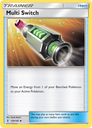Multi Switch (129/145) [Sun & Moon: Guardians Rising] - Destination Retro
