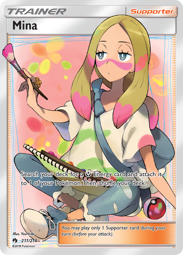 Mina (211/214) [Sun & Moon: Lost Thunder] - Destination Retro
