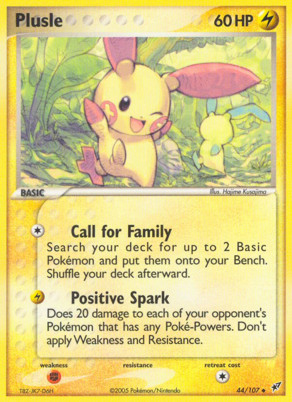 Plusle (44/107) [EX: Deoxys] - Destination Retro