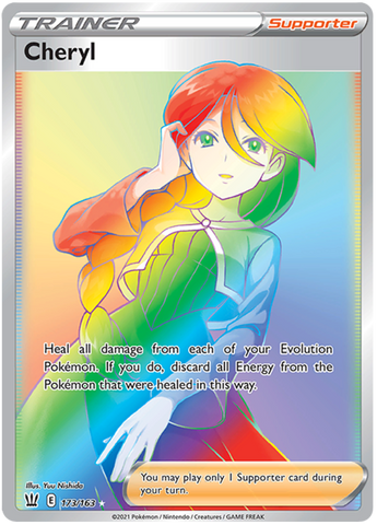 Cheryl (173/163) [Sword & Shield: Battle Styles] - Destination Retro