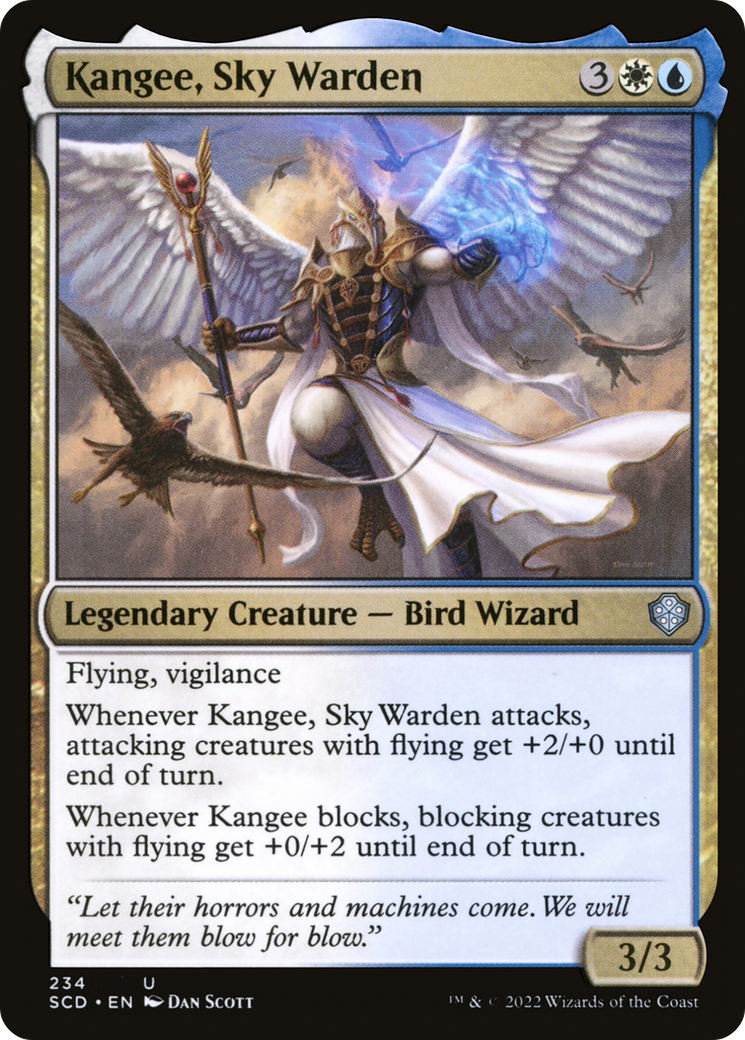 Kangee, Sky Warden [Starter Commander Decks] - Destination Retro