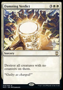 Damning Verdict (Promo Pack) [Streets of New Capenna Commander Promos] - Destination Retro