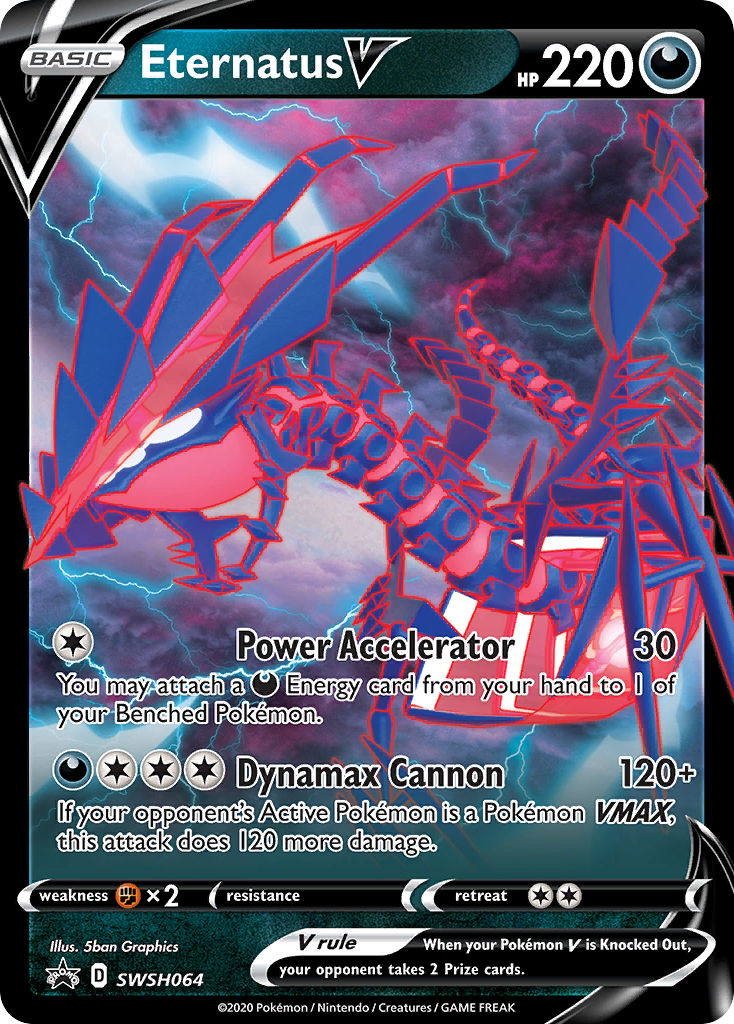 Eternatus V (SWSH064) [Sword & Shield: Black Star Promos] - Destination Retro