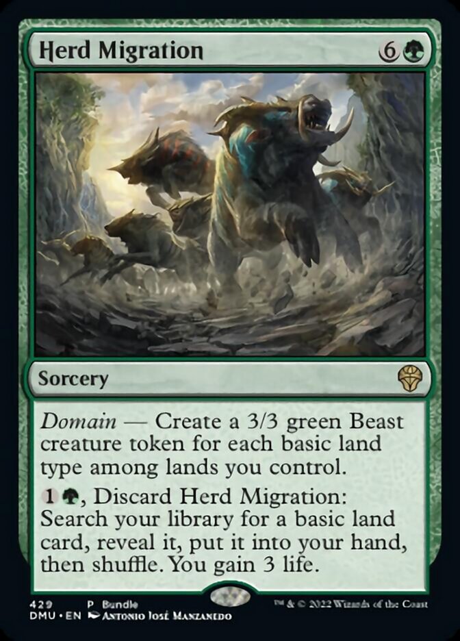 Herd Migration (Bundle) [Dominaria United] - Destination Retro