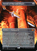 Sword of War and Peace (Borderless) [Double Masters] - Destination Retro