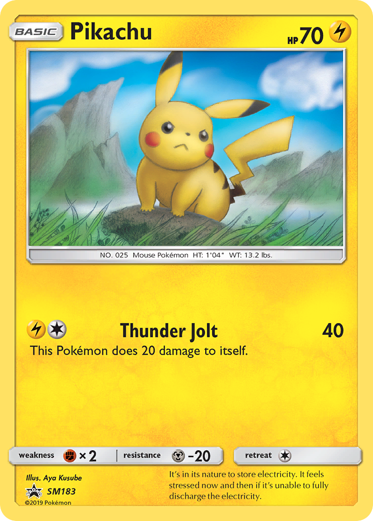 Pikachu (SM183) [Sun & Moon: Black Star Promos] - Destination Retro