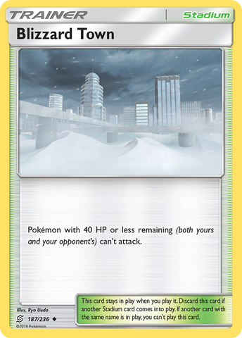 Blizzard Town (187/236) [Sun & Moon: Unified Minds] - Destination Retro