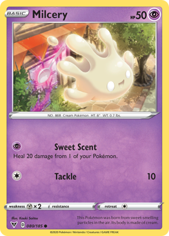 Milcery (80) [Sword & Shield: Vivid Voltage] - Destination Retro