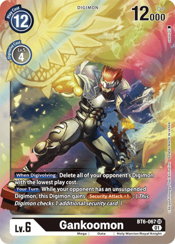 Gankoomon [BT6-067] [Double Diamond] - Destination Retro