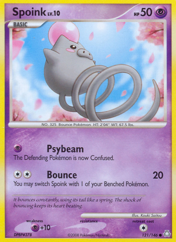 Spoink (121/146) [Diamond & Pearl: Legends Awakened] - Destination Retro