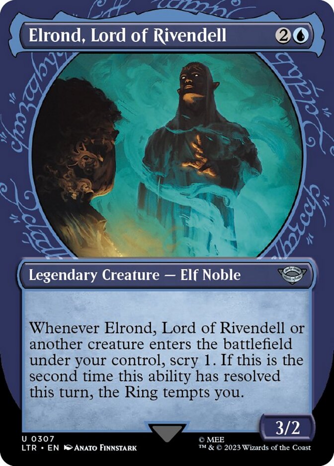 Elrond, Lord of Rivendell (Showcase Ring Frame) [The Lord of the Rings: Tales of Middle-Earth] - Destination Retro