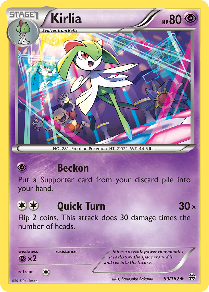 Kirlia (69/162) [XY: BREAKthrough] - Destination Retro